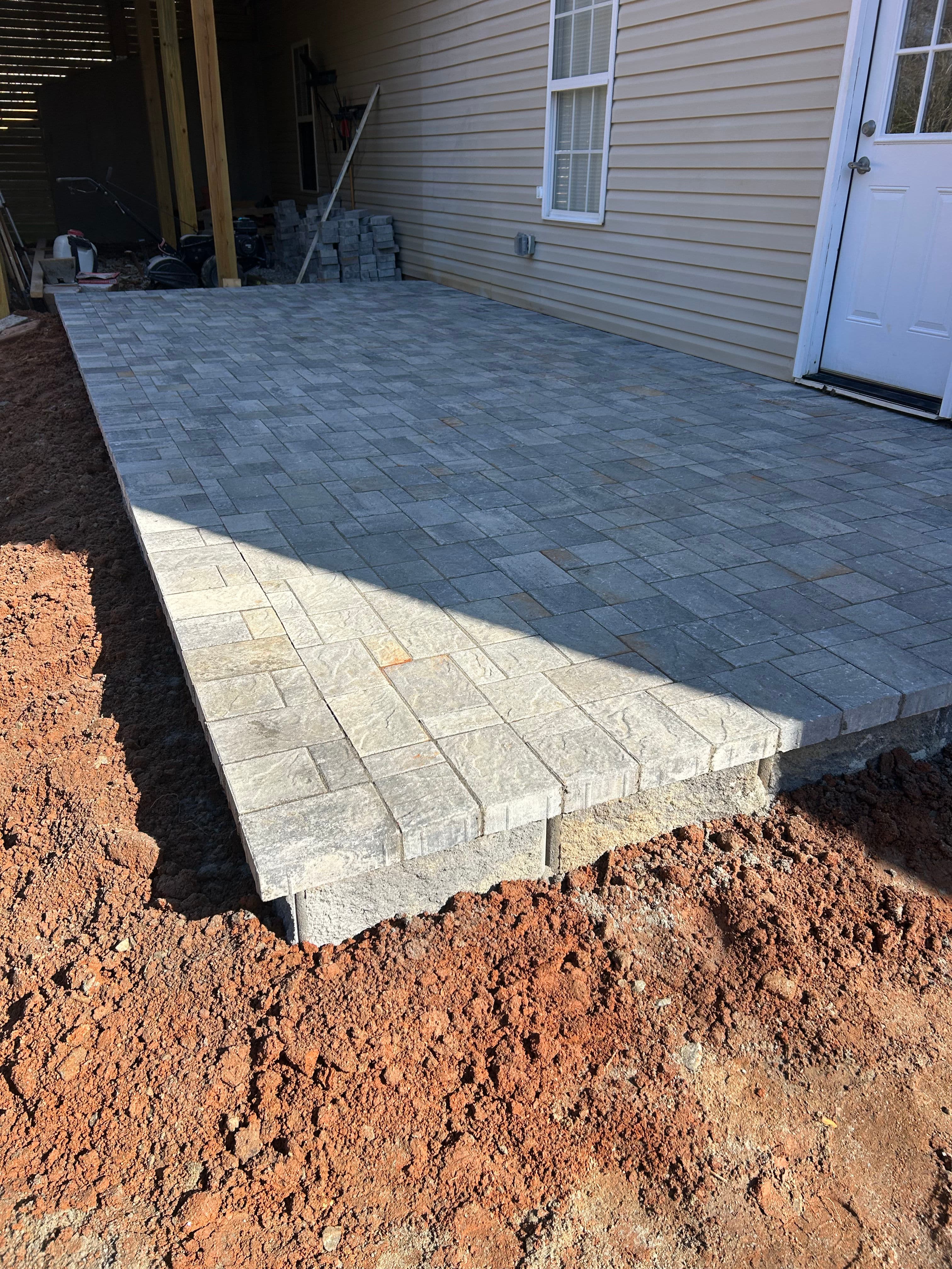 Project Backyard Transformation with New Patio Installation image