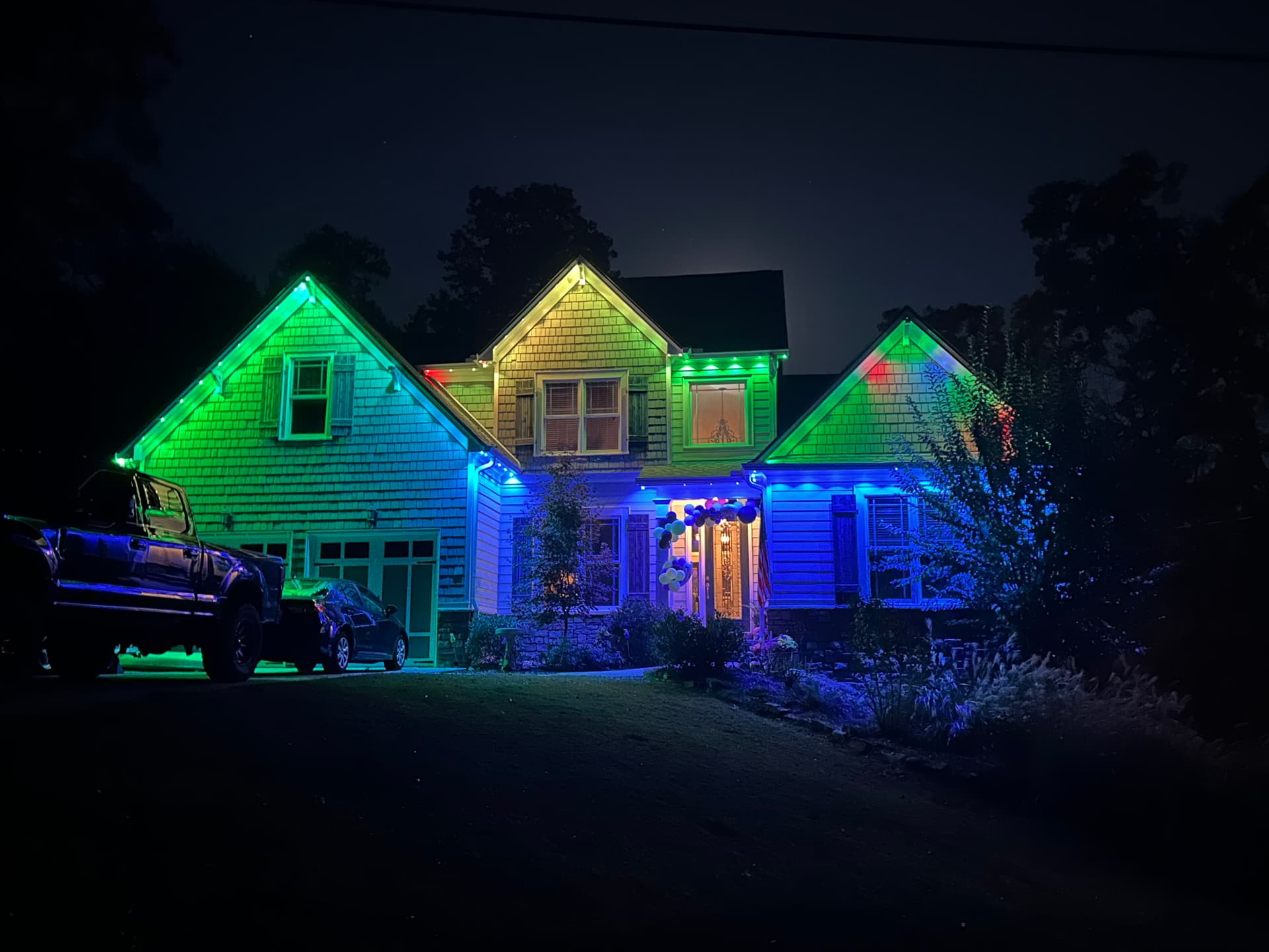 Permanent LED Lighting Transforms Home in Gainesville GA
