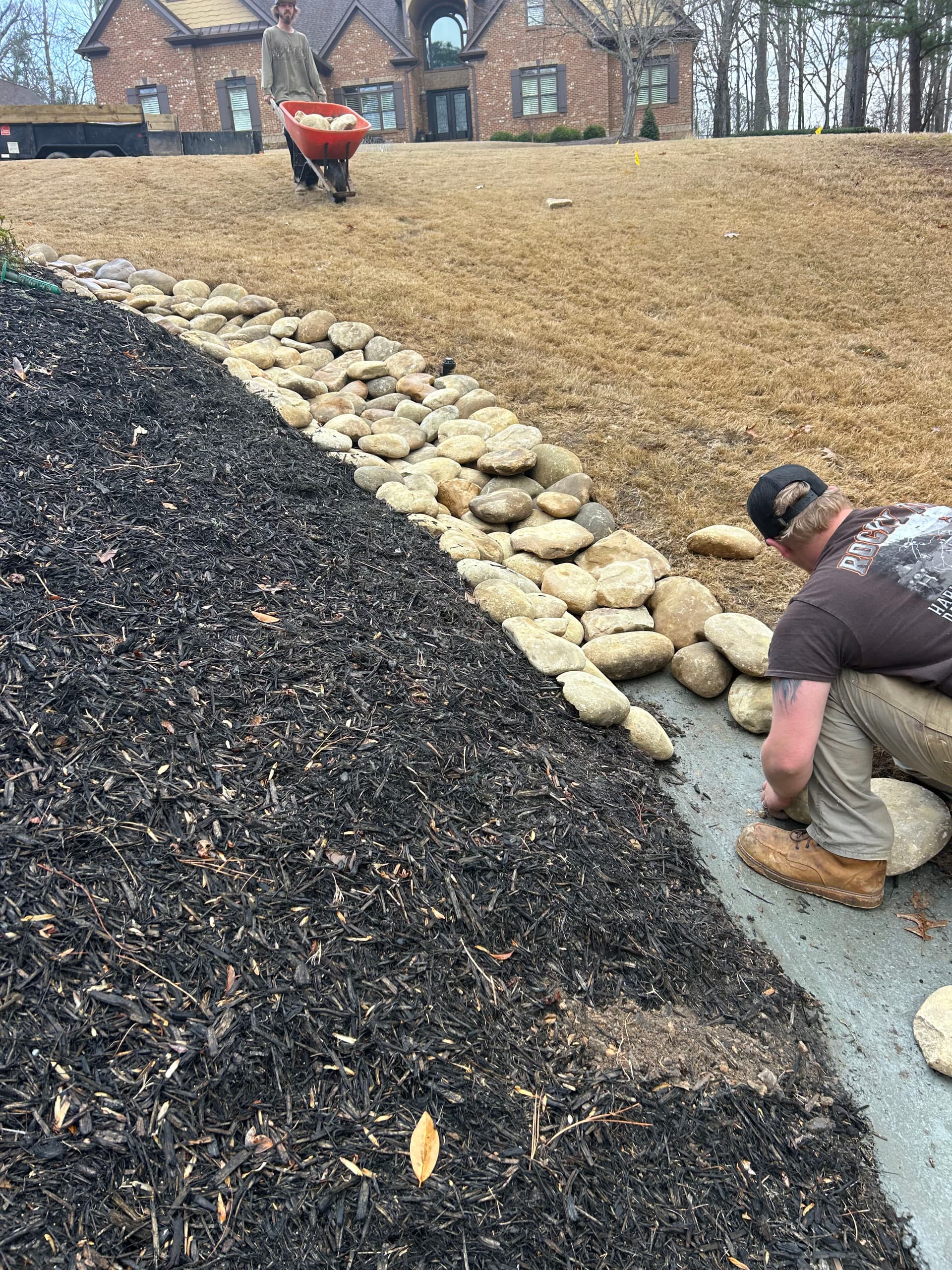 Creating a Durable Dry Creek Bed in Quail Wood image